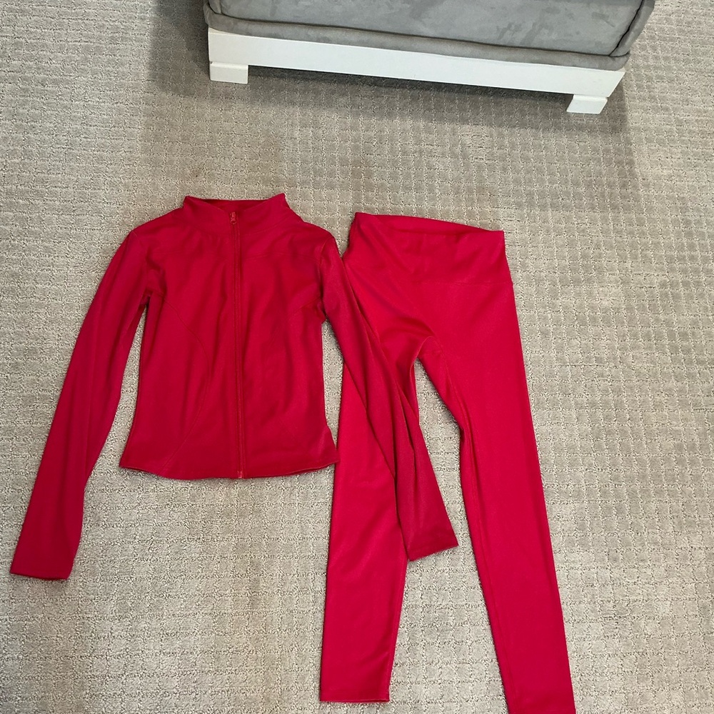 TikTok shop Hot Pink Activewear Set
